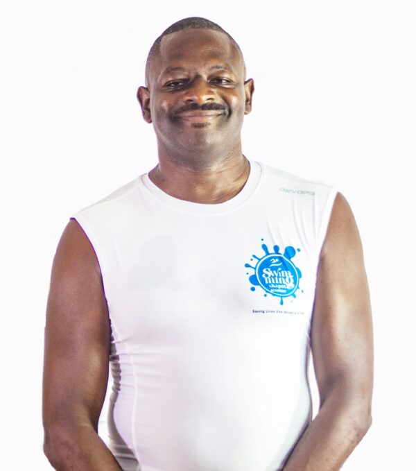 Men's Swim White Jersey